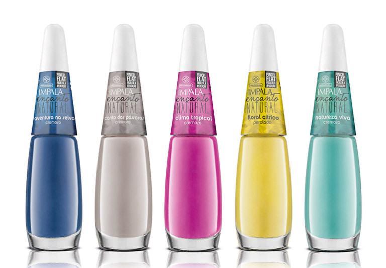 Coleção de esmaltes Encanto Natural Impala
