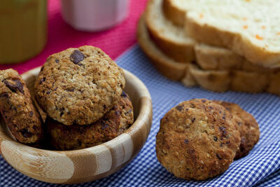 Cookies de pão integral