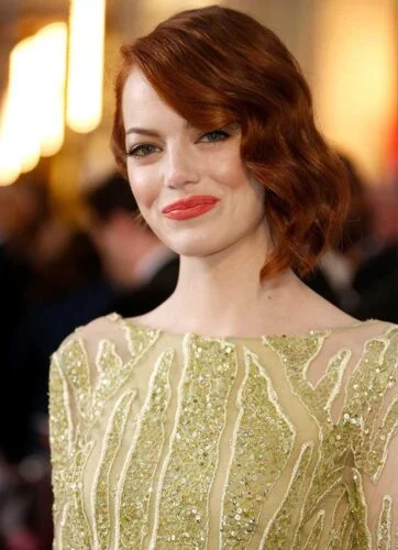 Emma Stone maquiagem Oscar 2015