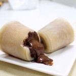 Paleta Mexicana de banana com creme de avelã