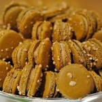 Macarons com paçoca