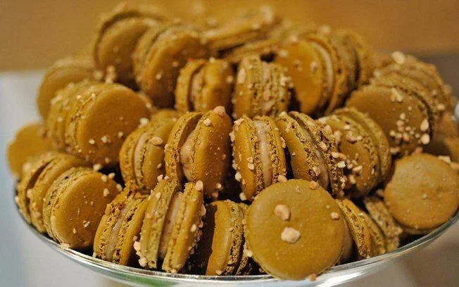 Macarons com paçoca 7 Macarons com paçoca