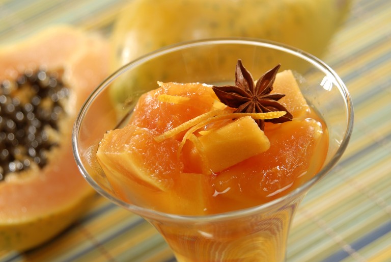 Doce de mamão sem açúcar