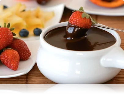 Fondue de chocolate