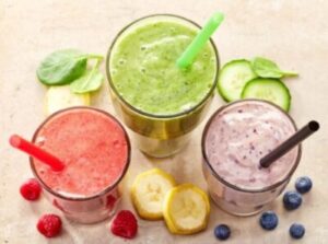 Smoothies saudáveis, saborosos e refrescantes
