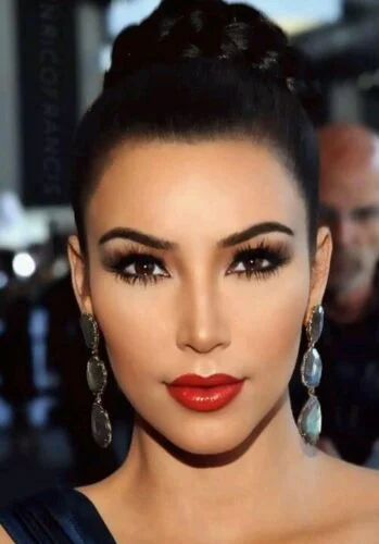 Looks de final de ano Kim Kardashian Beauty Color