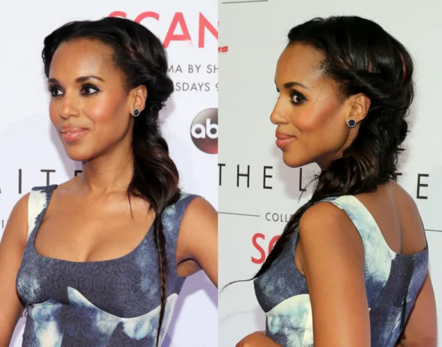 Kerry Washington Carol Sisson tranças