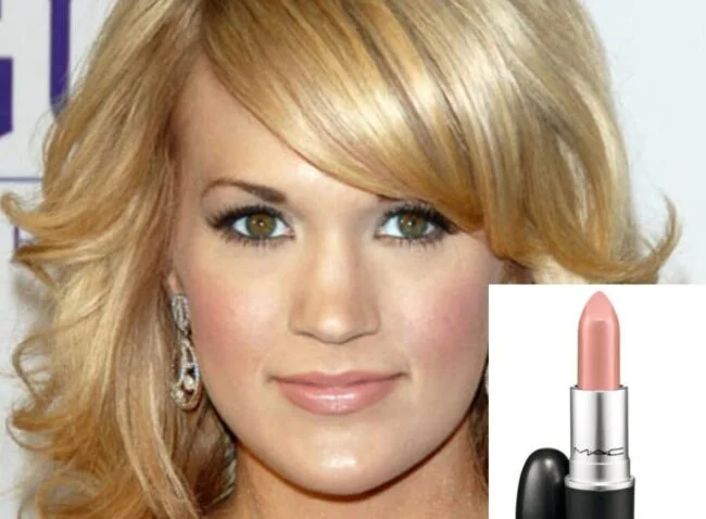 carrie underwoods hue mac Batom nude que as famosas mais amam