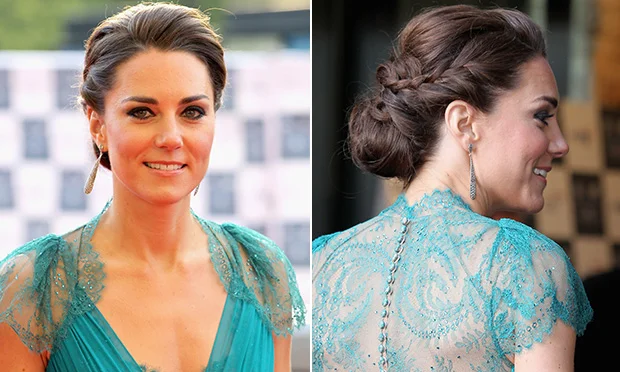 Kate Middleton tranças