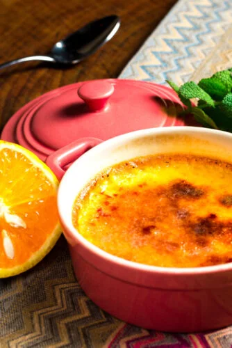 Creme Brulée de Laranja