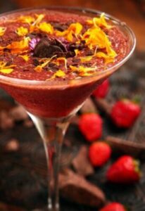 Drink de chocolate Chocoberry