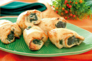 Rolê de Frango Recheado com Ricota