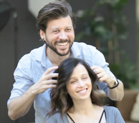 Transformação de corte no Studio W - Messy Bob