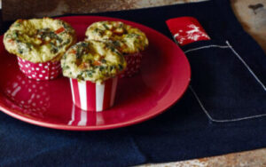 Muffin salgado de tapioca