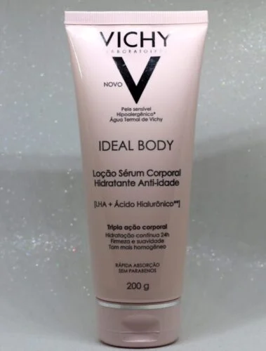 Resenha: Gel creme antiidade pescoço, colo e mãos e loção sérum corporal Ideal Body Vichy