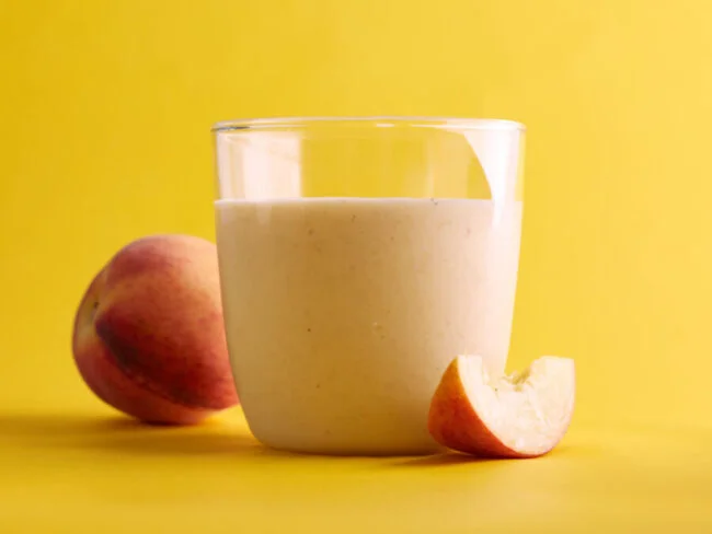 Smoothie de Aveia e Pêssego