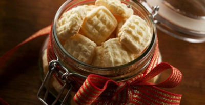 Sequilhos de coco que derretem na boca