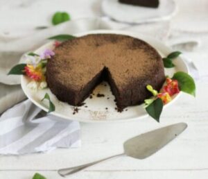 Torta vegana de chocolate