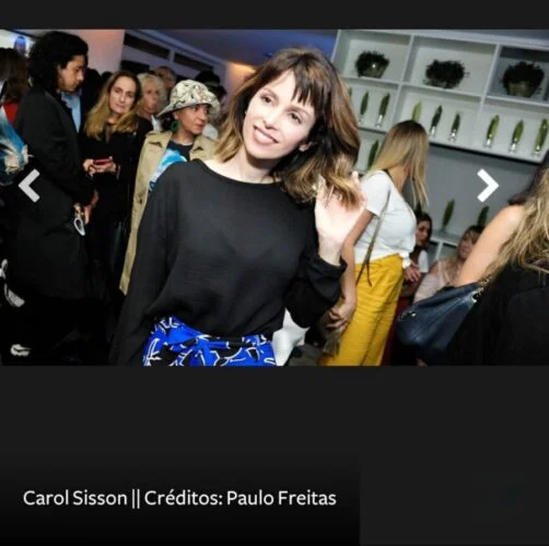 Carol Sisson participa de evento da Sabrina Sato na Casa Glamurama
