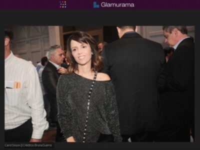 Carol Sisson participa da abertura do Salão do Automóvel SP / Glamurama