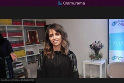 Carol Sisson participa do evento da Nivea na Casa Glamurama