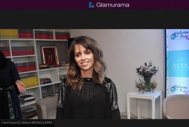 Carol Sisson participa do evento da Nivea na Casa Glamurama