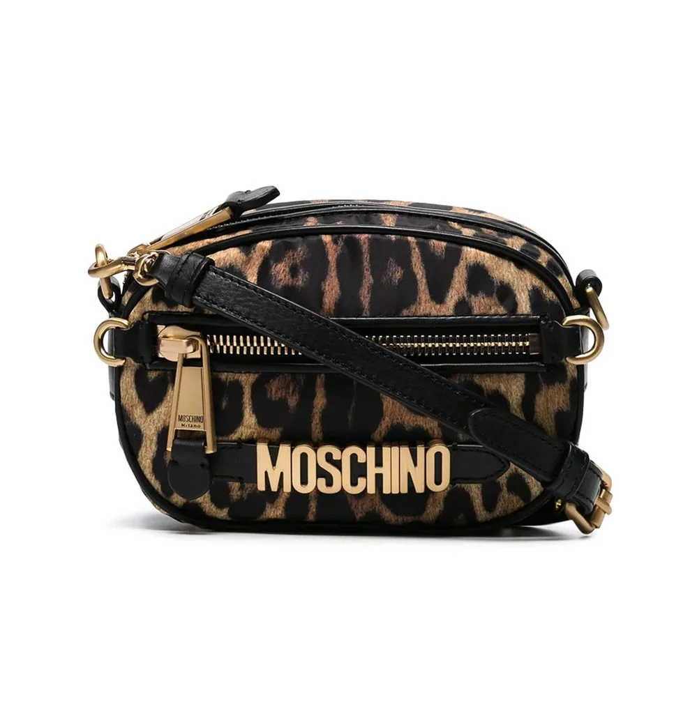 Bolsa trasnvesal com animal print MOSCHINO R�3.870 e1566482188895