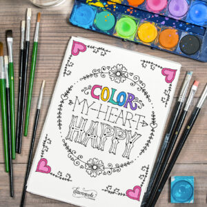 Desenhos para colorir que reduzem o seu estresse