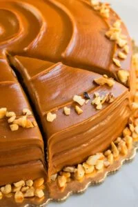 Bolo de Cenoura com Doce de Leite sem açúcar