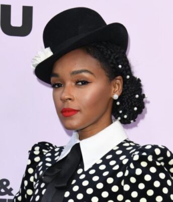 Janelle Monáe cabelo