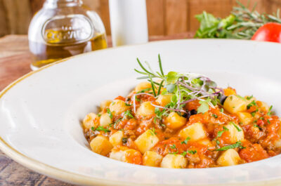 Receita de Gnocchi Pomodoro da Forneria San Paolo