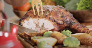 Pernil suíno especial para o Ano Novo