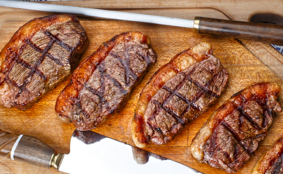 Picanha Assada com Molho de Pimenta 