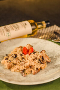 Receita: Risoto de Filé Mignon com dica de harmonização de vinho