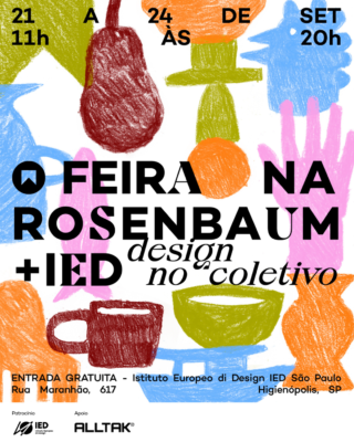 Feira na Rosenbaum estreia no IED – Istituto Europeo di Design SP