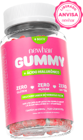 Resenha: New Hair Gummy - Gomas de Suplemento Alimentar em Goma de Ácido Hialurônico e Vitaminas