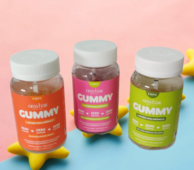 Resenha: New Hair Gummy - Gomas de Suplemento Alimentar em Goma de Ácido Hialurônico e Vitaminas