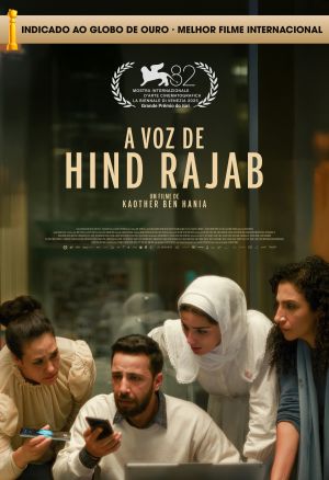 A Voz de Hind Rajab ganha trailer e cartaz nacionais