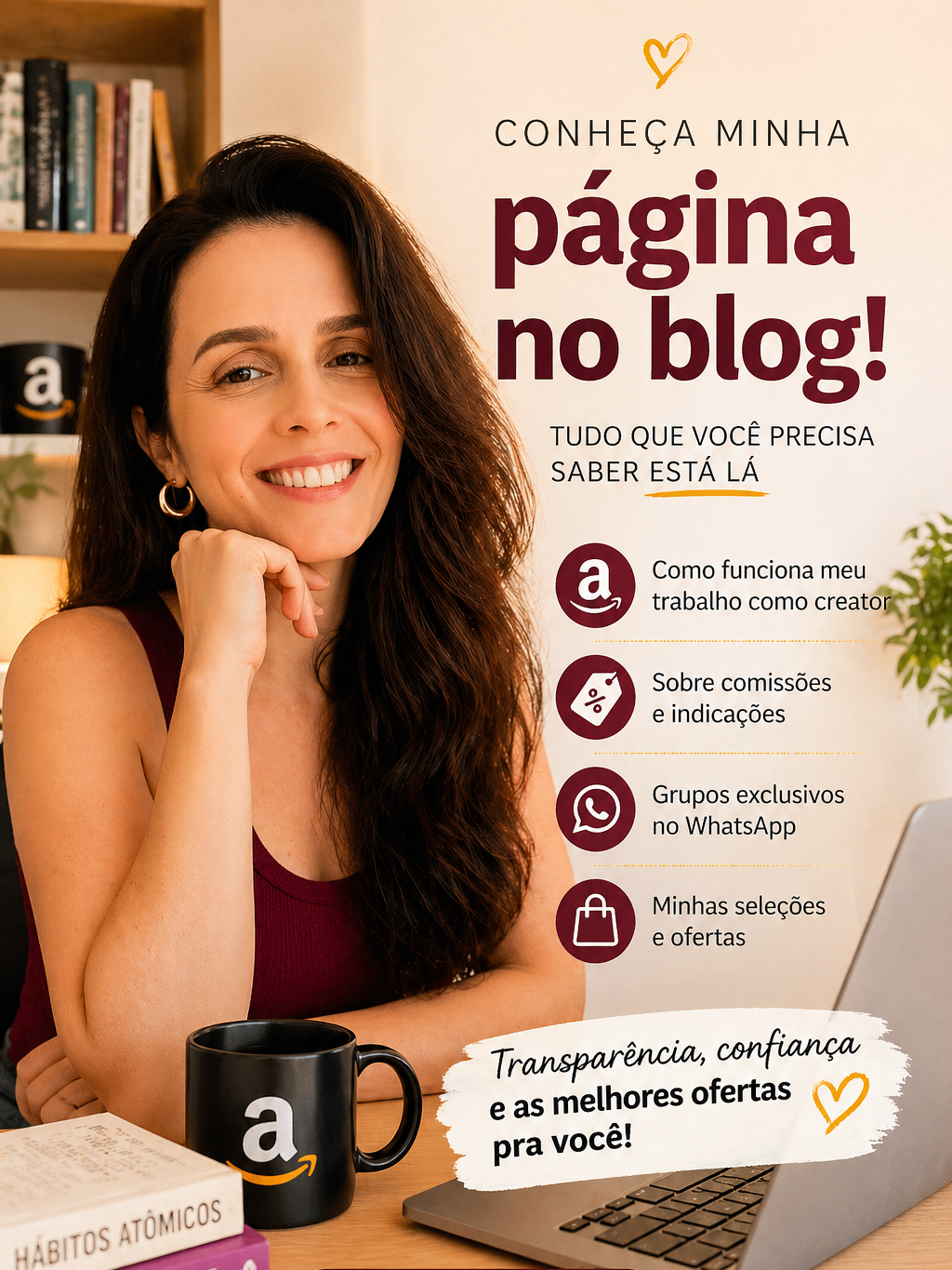 Cupons e Ofertas Amazon Creator Carol Sisson